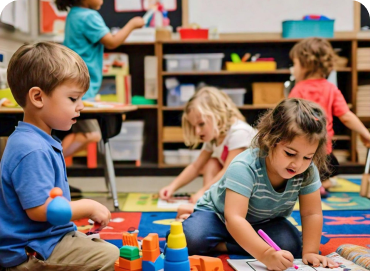 Rise N Shine daycare, preschool learning, early childhood education and child development.