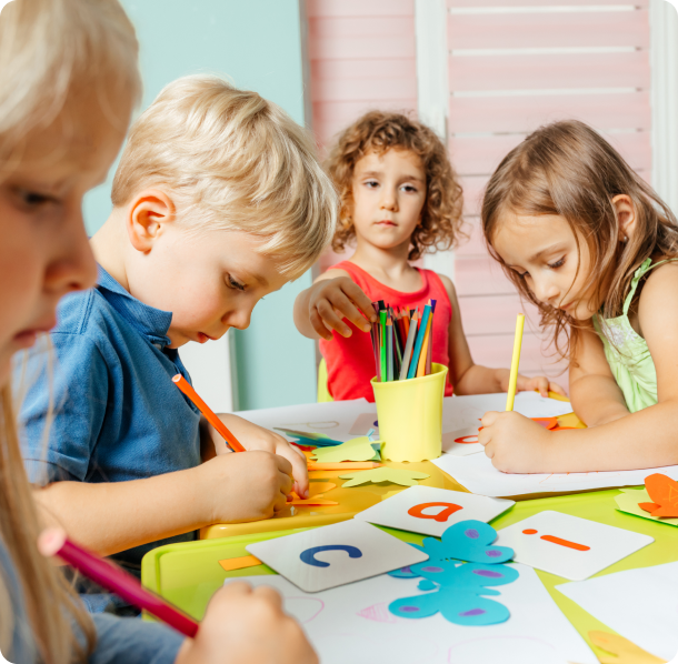 Rise N Shine daycare, preschool learning, early childhood education and child development.