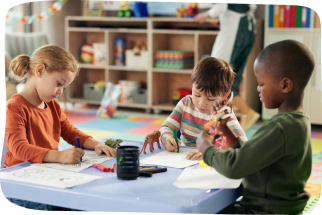 Rise N Shine daycare, preschool learning, early childhood education and child development.